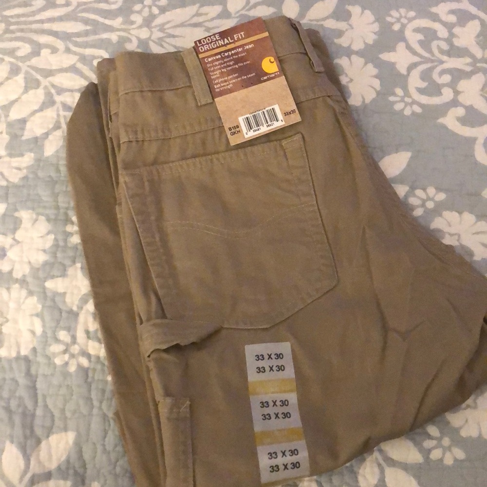 Carhartt Men’s Canvas Carpenter Jeans